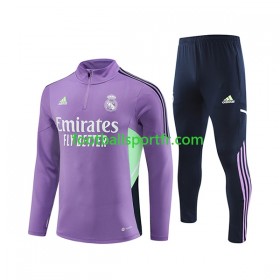 Real Madrid Ensemble Sweat d'entrainement Violet 2023-2024